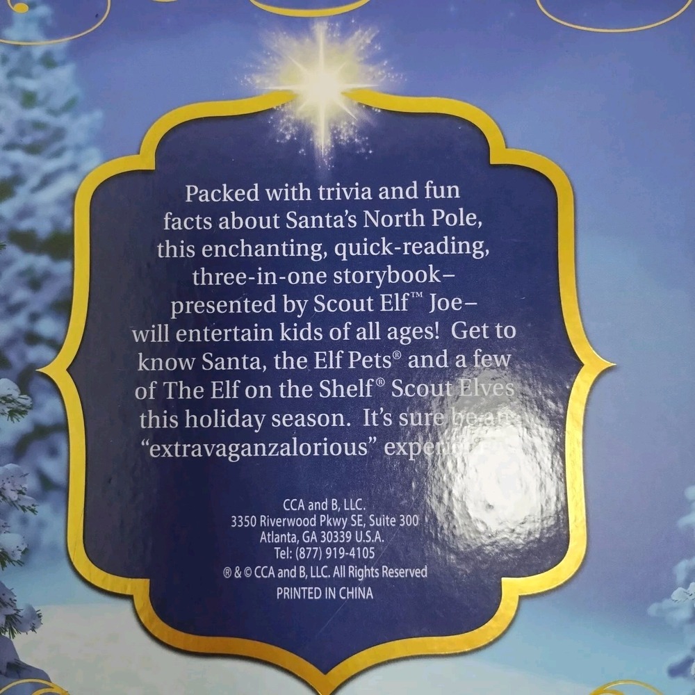 Santa's North Pole: A Christmas Storybook Collection Elf on the Shelf New - Picture 3 of 9